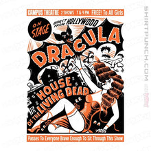 Load image into Gallery viewer, Secret_Shirts Magnets / 3&quot;x3&quot; / White Dracula On Stage
