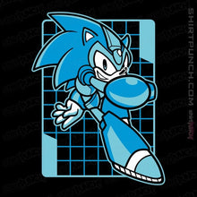 Load image into Gallery viewer, Daily_Deal_Shirts Magnets / 3&quot;x3&quot; / Black Mega Sonic
