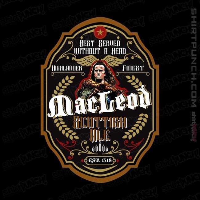 Shirts Magnets / 3"x3" / Black Connor MacLeod Ale