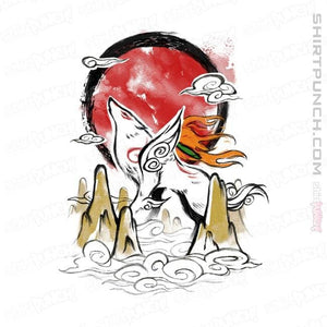 Shirts Magnets / 3"x3" / White Okami Ink