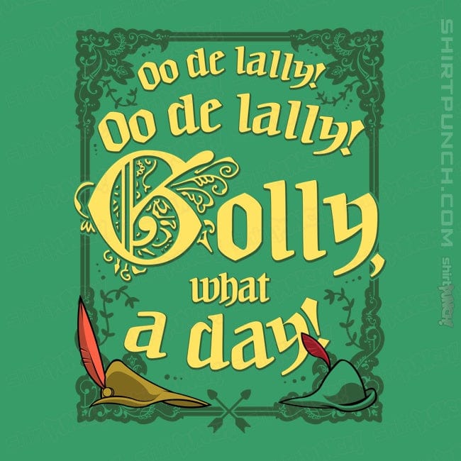 Secret_Shirts Magnets / 3"x3" / Irish Green Golly, What A Day!