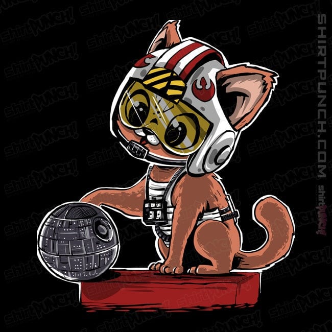 Daily_Deal_Shirts Magnets / 3"x3" / Black Destroying The Death Star