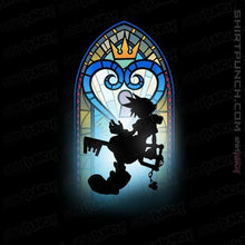 Load image into Gallery viewer, Shirts Magnets / 3&quot;x3&quot; / Black Kingdom Hearts
