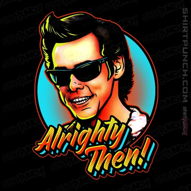 Secret_Shirts Magnets / 3"x3" / Black ALLLrighty Then!