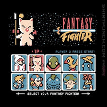 Load image into Gallery viewer, Shirts Magnets / 3&quot;x3&quot; / Black Fantasy Fighter
