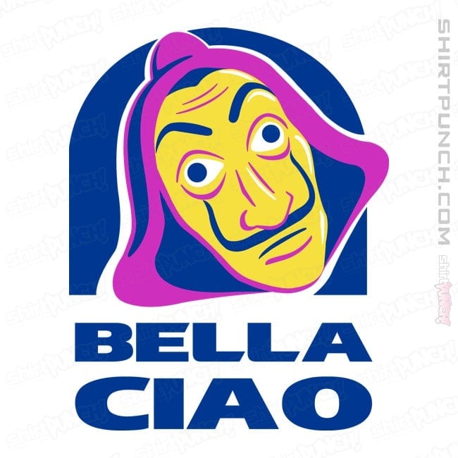 Shirts Magnets / 3"x3" / White Bella Ciao Tacos