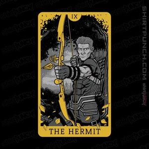 Shirts Magnets / 3"x3" / Black Tarot The Hermit