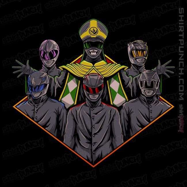 Daily_Deal_Shirts Magnets / 3"x3" / Black Ghost Rangers