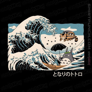 Shirts Magnets / 3"x3" / Black The Great Wave Of Spirits