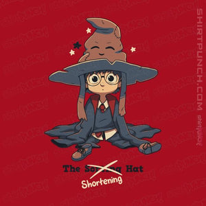 Shirts Magnets / 3"x3" / Red The Shortening Hat