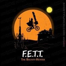 Load image into Gallery viewer, Shirts Magnets / 3&quot;x3&quot; / Black F.E.T.T. The Bounty Hunter
