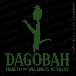 Daily_Deal_Shirts Magnets / 3"x3" / Black Dagobah Health And Wellness Retreat