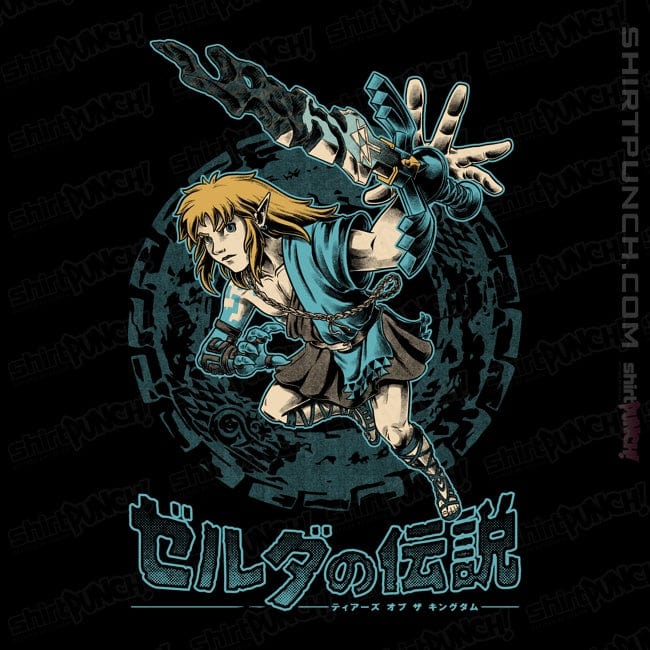 Daily_Deal_Shirts Magnets / 3"x3" / Black The Swordsman