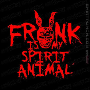 Shirts Magnets / 3"x3" / Black Frank Is My Spirit Animal