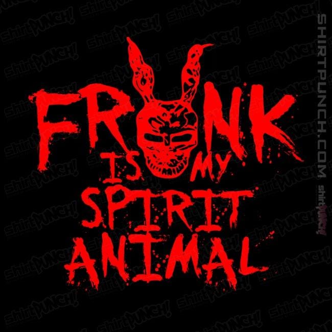 Shirts Magnets / 3"x3" / Black Frank Is My Spirit Animal