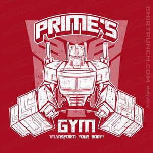 Shirts Magnets / 3"x3" / Red Prime's Gym