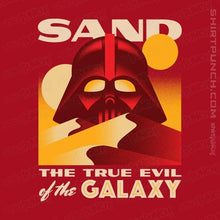 Load image into Gallery viewer, Shirts Magnets / 3&quot;x3&quot; / Red Sand, The True Evil Of The Galaxy
