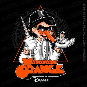 Secret_Shirts Magnets / 3"x3" / Black Woodwork Orange