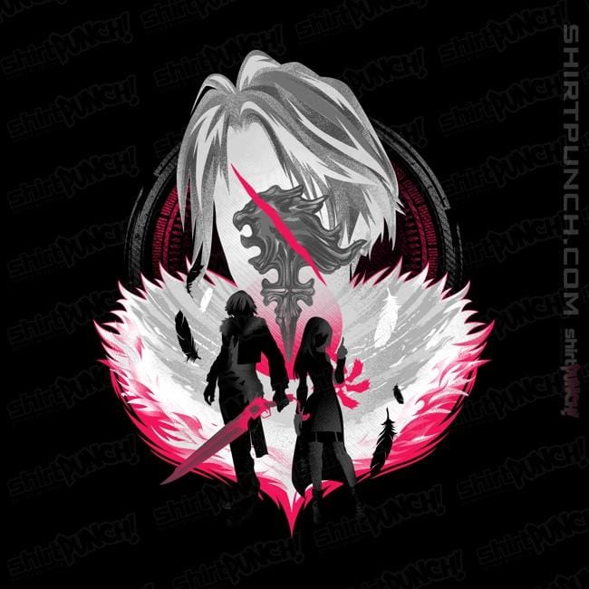 Shirts Magnets / 3"x3" / Black Gunblade Silhouette
