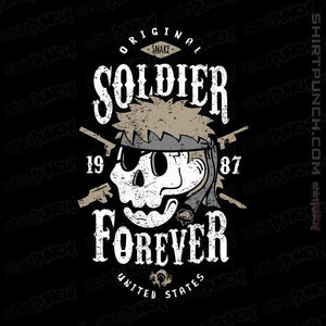 Shirts Magnets / 3"x3" / Black Soldier Forever