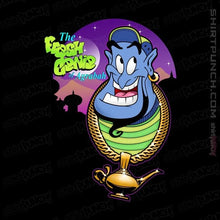 Load image into Gallery viewer, Shirts Magnets / 3&quot;x3&quot; / Black Fresh Genie Of Agrabah
