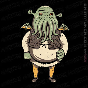 Daily_Deal_Shirts Magnets / 3"x3" / Black Ogre Cthulhu