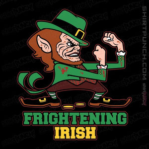 Daily_Deal_Shirts Magnets / 3"x3" / Black Frightening Irish