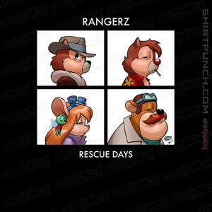 Daily_Deal_Shirts Magnets / 3"x3" / Black The Rangerz