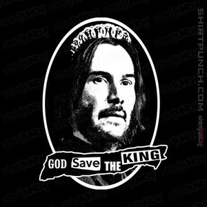 Shirts Magnets / 3"x3" / Black God Save The King