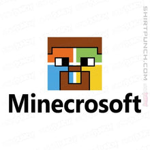 Load image into Gallery viewer, Shirts Magnets / 3&quot;x3&quot; / White Minecrosoft
