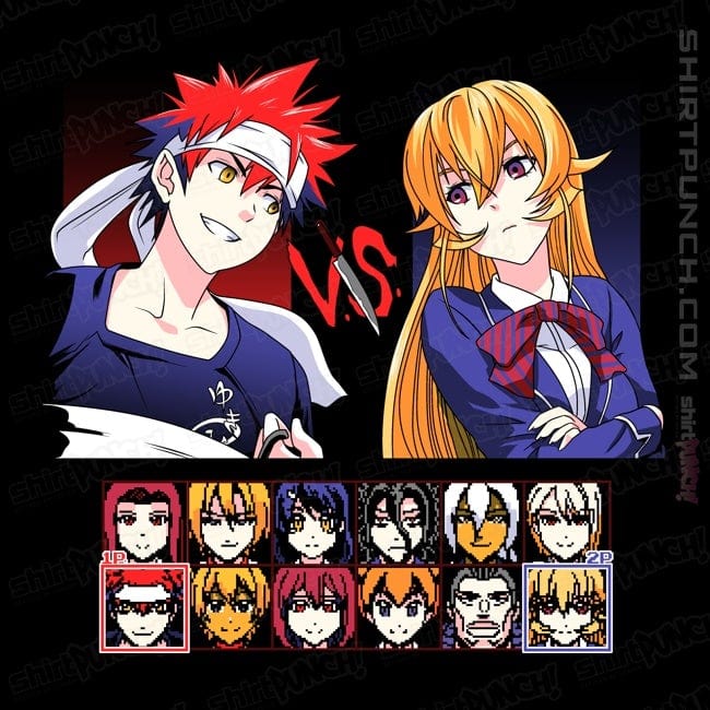 Shirts Magnets / 3"x3" / Black Foodwars