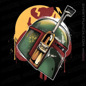 Shirts Magnets / 3"x3" / Black Mandalorian Hunter