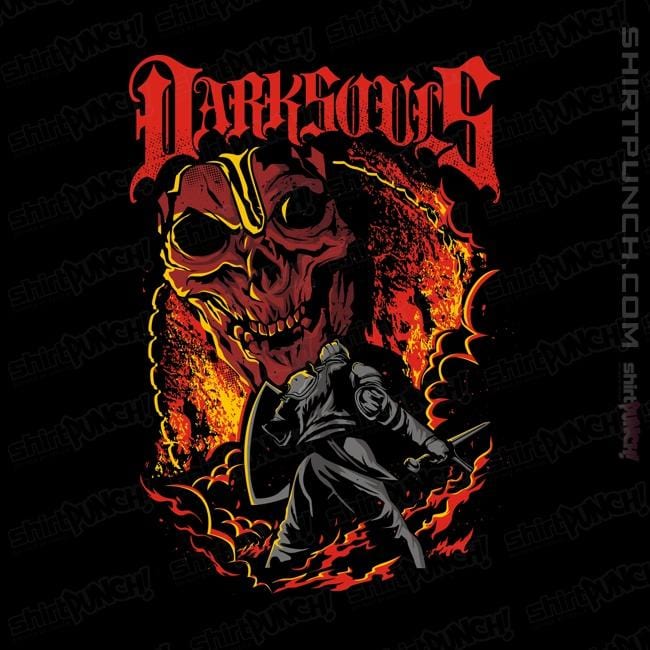 Shirts Magnets / 3"x3" / Black Metal Dark Souls