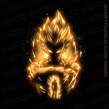 Load image into Gallery viewer, Daily_Deal_Shirts Magnets / 3&quot;x3&quot; / Black Golden Saiyan Prince
