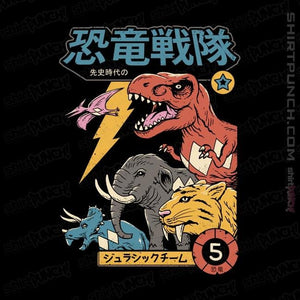 Shirts Magnets / 3"x3" / Black DIno Sentai