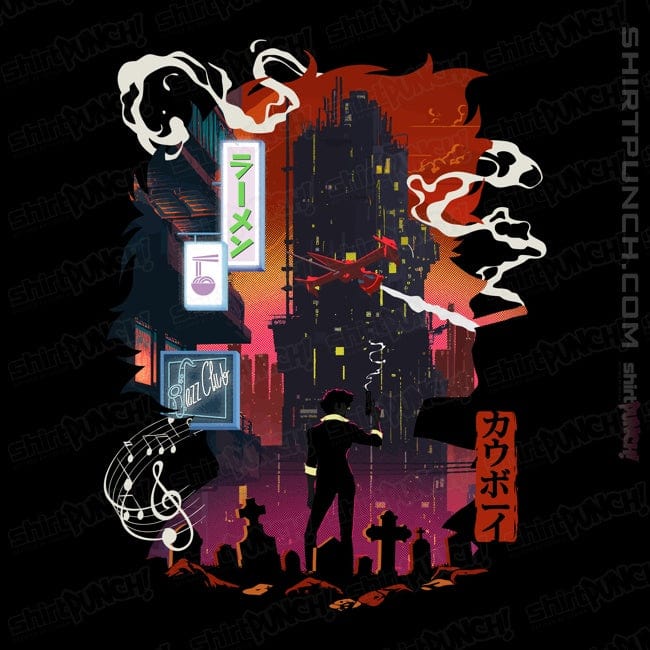 Daily_Deal_Shirts Magnets / 3"x3" / Black Jazz Drifter
