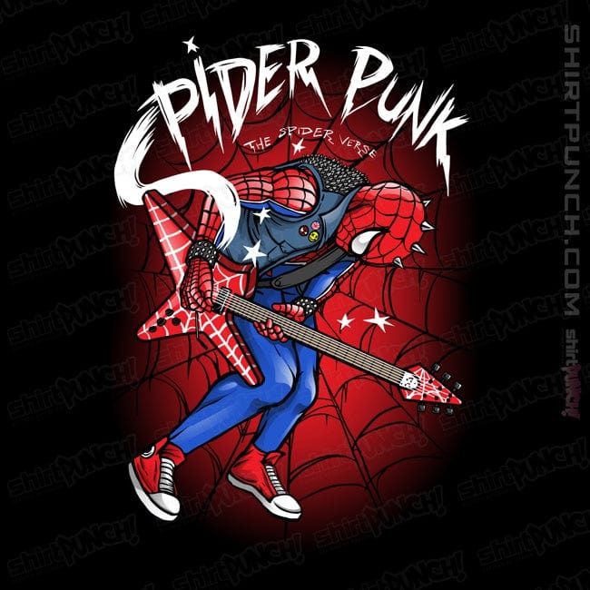 Daily_Deal_Shirts Magnets / 3"x3" / Black Spider Punk