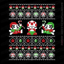 Load image into Gallery viewer, Shirts Magnets / 3&quot;x3&quot; / Black Christmas Bros
