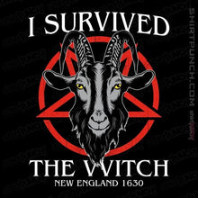 Load image into Gallery viewer, Daily_Deal_Shirts Magnets / 3&quot;x3&quot; / Black I Survived The VVitch
