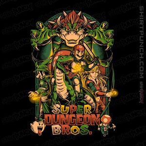 Daily_Deal_Shirts Magnets / 3"x3" / Black Super Dungeon Bros