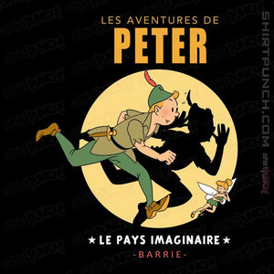 Shirts Magnets / 3"x3" / Black Les Adventures De Peter