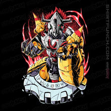 Load image into Gallery viewer, Daily_Deal_Shirts Magnets / 3&quot;x3&quot; / Black Battle War Greymon
