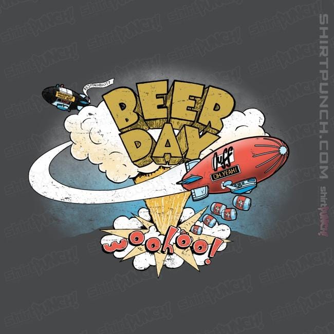 Shirts Magnets / 3"x3" / Charcoal Beer Day