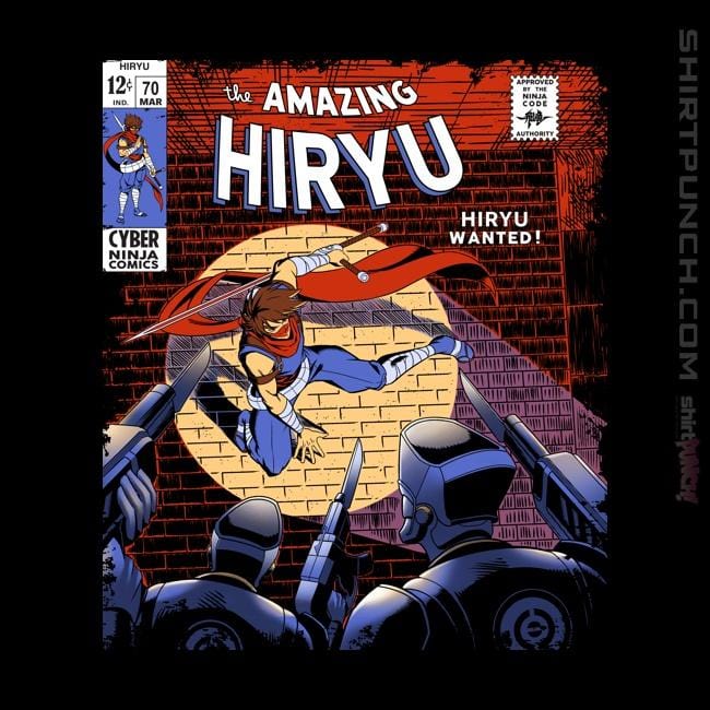 Shirts Magnets / 3"x3" / Black The Amazing Hiryu