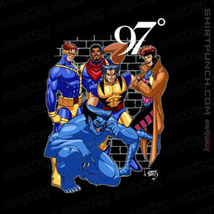 Daily_Deal_Shirts Magnets / 3"x3" / Black Mutant 97 Heads