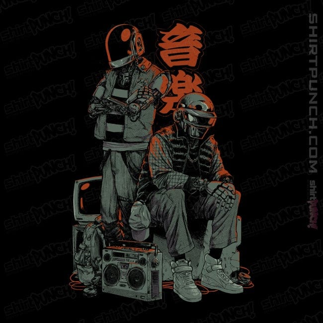 Daily_Deal_Shirts Magnets / 3"x3" / Black Street Punks
