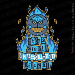 Daily_Deal_Shirts Magnets / 3"x3" / Black Small Underworld