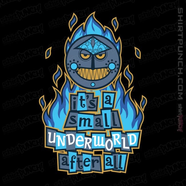 Daily_Deal_Shirts Magnets / 3"x3" / Black Small Underworld