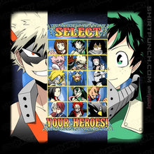 Load image into Gallery viewer, Secret_Shirts Magnets / 3&quot;x3&quot; / Black Hero  Select
