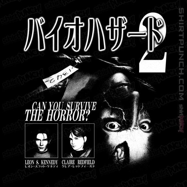 Secret_Shirts Magnets / 3"x3" / Black Can You Survive The Horror?